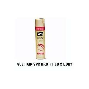  Vo5 Hair Spr Hrd T Hld X Body Size 8.5 OZ Beauty