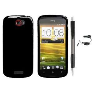  Black Premium Design Protector TPU Case Cover for HTC One 