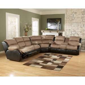  Presley Cocoa Reclining Sectional