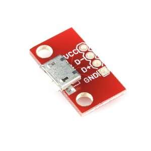  Breakout Board for USB microB Electronics