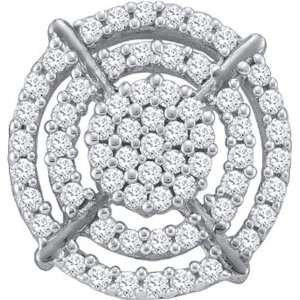 10KWG Micro Pave Diamond Earrings With 0.40 Carat total Diamonds And 
