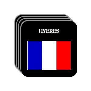  France   HYERES Set of 4 Mini Mousepad Coasters 