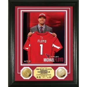  Michael Floyd Arizona Cardinals Draft Day Gold Coin 