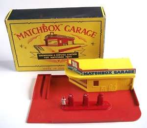 MATCHBOX MG1 SHOWROOM & SERVICE STATION, 1959, RARE  