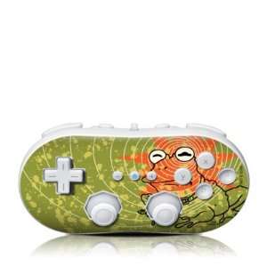  Hypnotoad Design Skin Decal Sticker for the Wii Classic 