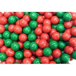 Green & Red Mix Sixlets Candy Coated Chocolate Balls  
