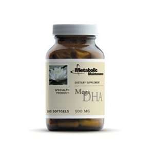  Metabolic Maintenance Mega DHA 500 mg 100 softgels Health 