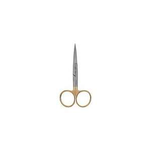  Dr. Slick Hair Scissor, 4 1/2 Gold Loops, Straight 