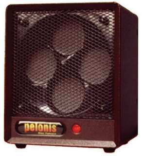 Pelonis 1500 Watt 5200 BTU 120V Ceramic Disc Heater with Steel Cabinet 