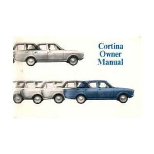  1968 FORD CORTINA Owners Manual User Guide Automotive