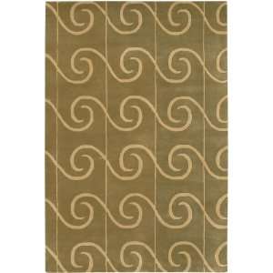  Neutral Swirls and Stripes Janelle Rug