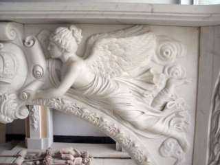 Very Best Fireplace Mantel and Surround, Hand Carved  