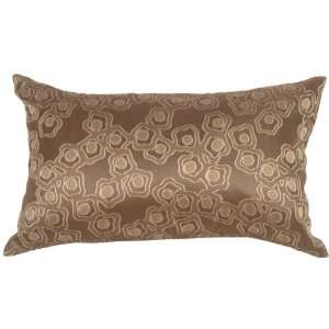 Pillow Decor   Chain in Taupe Silk 12x20 Decorative Throw Pillow 