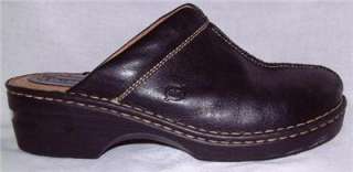 Born Black Womans Clog Shoes, US 10 M, Eur 42 W  