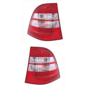  MBZ M CLASS W163 98 05 LED TAIL LIGHT RED/CLEAR NEW 