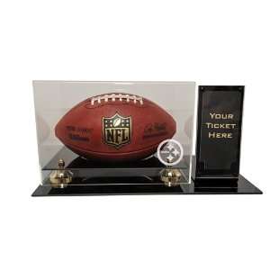  Pittsburgh Steelers Deluxe Football Display Case with 