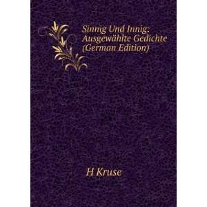  Sinnig Und Innig AusgewÃ¤hlte Gedichte (German Edition 