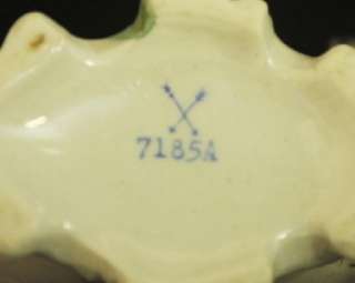 VTG Arnart Japan Cherub Porcelain Trinket Box Bowl Angel  