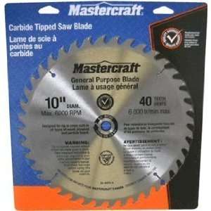  Mastercraft 10 X 40T Carbide Saw Blade 55 6975 4