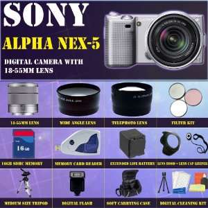  Sony Alpha Nex 5 Interchangeable Lens Digital Camera 
