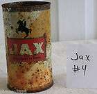 Vintage JAX BEER Flat Top Can New Orleans 12 oz Brewery Jackson 
