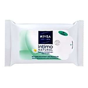  Nivea Intimo Natural Wipes (20 wipes pack) Health 