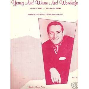  Sheet Music Tony Bennett Young Warm Wonderful 85 