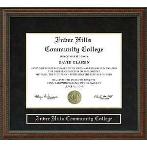  Inver Hills Community College Diploma Frame Sports 