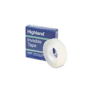  Highland 6200121296   Invisible Permanent Mending Tape, 1 