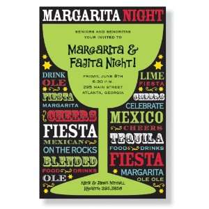  Margarita Speak Invitations