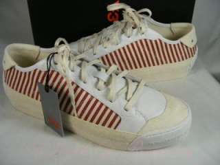 Adidas Y 3 Hejarklack Low Sneaker Shoe 10 $260 Wht/Red  