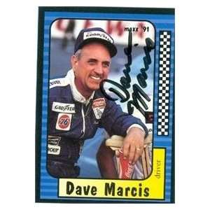 Dave Marcis Autographed/Hand Signed Trading Card (Auto Racing) Maxx 