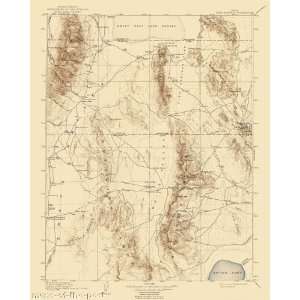    USGS TOPO MAP FISH SPRINGS QUAD UTAH (UT) 1910