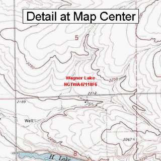   Map   Wagner Lake, Washington (Folded/Waterproof)