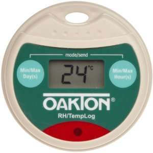 Oakton WD 35710 10 RH/TempLog Temperature/ Humidity Datalogger, 2.8 