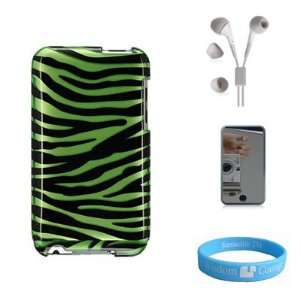   Mirror Screen Protector + White Earphones for itouch 2g 3g + Wristband