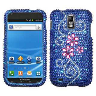 Samsung Galaxy S2 SII (T989 for T Mobile) Diamond Case (Juicy Flower 