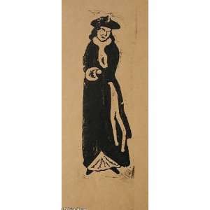   78 inches   La Dame au Manchon (Woman with a Mu