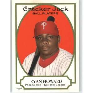  2005 Topps Cracker Jack #182 Ryan Howard   Philadelphia 