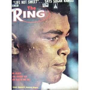    BOXING 1963 CASSIUS CLAY BARBARA BAKER WENZL JAKOBS