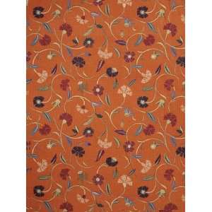   FbC 0347701 Jacobean Jangle   Cinnamon Fabric Arts, Crafts & Sewing