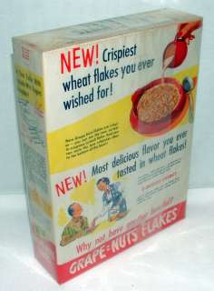 1950s POST GRAPE NUTS UN OPENED CEREAL BOX w ROY ROGERS  