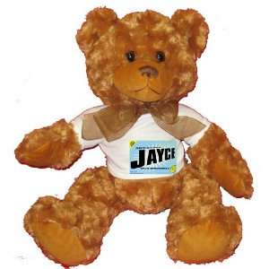  FROM THE LOINS OF MY MOTHER COMES JAYCE Plush Teddy Bear 