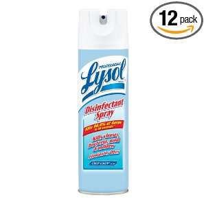 Lysol Professional Disinfectant Spray, Crisp Linen, 19 Ounce (Pack of 