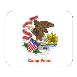  US State Flag   Camp Point, Illinois (IL) Mouse Pad 