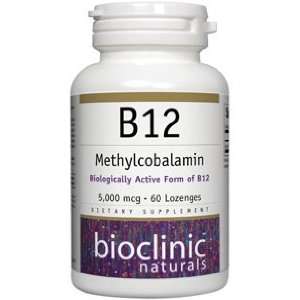    B12 Methylcobalamin 5000 mcg 60 loz