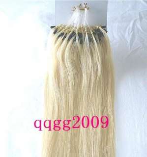 Remy 100 S 20 Loop/Micro Rings Hair Extensions #60,50g  