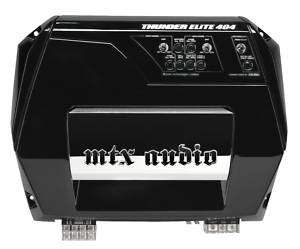 MTX TE404 THUNDER ELITE SERIES 4 CHANNEL AMPLIFIER 800W  