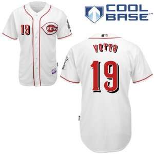 Joey Votto Authentic Cool Base By Majestic Cincinnati Reds Home Jersey 