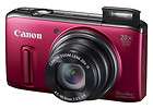 Canon PowerShot SX260 HS 12.1 MP Digital Camera   Red (Latest Model)